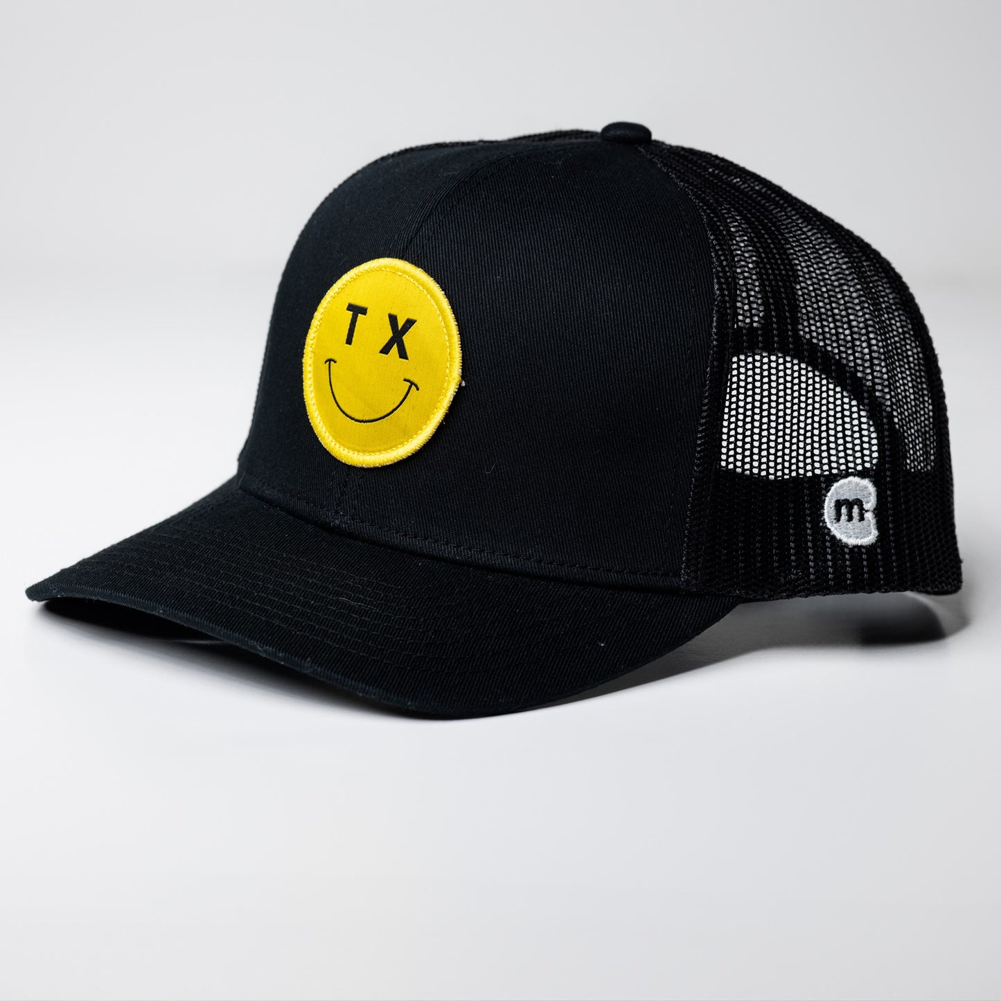 Joy Texas Flag Trucker Cap | Black Snapback